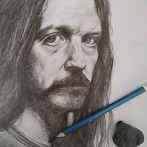 Mi proyecto del curso: Retrato realista con lápiz de grafito. Ilustração tradicional, Artes plásticas, Esboçado, Desenho a lápis, Desenho, Desenho de retrato, Desenho realista, Desenho artístico, e Desenho anatômico projeto de Teresita Sabarots - 27.03.2023