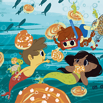 Mein Abschlussprojekt für den Kurs: Verspieltes Handlettering für Kinderbücher. Traditional illustration, Lettering, Drawing, H, Lettering, and Narrative project by Imke Kremer - 03.27.2023