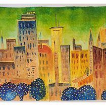 My project for course: Modern Watercolor Techniques: Colors, Dreams, and Emotions. Traditional illustration, Fine Arts, Painting, and Watercolor Painting project by katharina.rutkowski - 03.27.2023