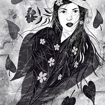 Il mio progetto del corso: Tecniche di disegno tradizionale con Procreate. Projekt z dziedziny Trad, c, jna ilustracja,  R, sunek, Ilustracja c, frowa, Portret, R, sunek c i frow użytkownika Annarita - 28.03.2023