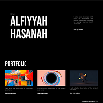 My project for course: Web Design with Figma: Building Striking Compositions. Projekt z dziedziny UX / UI, Web design, Projektowanie c, frowe, Projektowanie aplikacji i Zarządzanie portfolio użytkownika Alfiyyah Hasanah - 26.03.2023