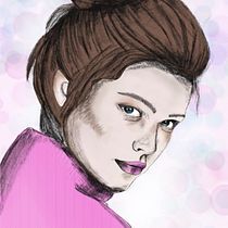 Mój projekt z kursu: Rysowanie portretów z użyciem Procreate. Traditional illustration, Vector Illustration, Digital Illustration, and Portrait Drawing project by sandra.grzymkowska - 03.28.2023