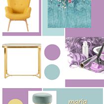 Mi proyecto del curso: Peluquería de Señoras Ein Projekt aus dem Bereich Innendesign, Dekoration von Innenräumen, Innenarchitektur, Farbenlehre und Raumgestaltung von Eva B - 01.03.2023