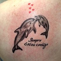 Meu projeto do curso: Tatuagem para principiantes. Tattoo Design project by delgadodelker - 03.28.2023