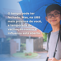 Campanha de vacinação contra a Influenza / Período de chuvas - Prefeitura . Advertising, Marketing, Cop, writing, Creativit, and Content Writing project by giselearaujoferreira02 - 03.28.2023