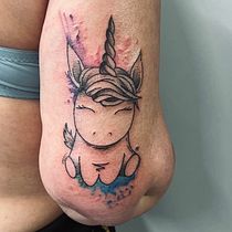 My project for course: Color Techniques for Tattoos. Un progetto di Illustrazione tradizionale, Disegno, Illustrazione digitale, Design di tatuaggi e Disegno digitale di kypros25 - 29.03.2023