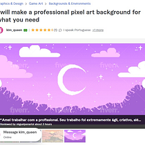 Meu Perfil (Curso: Freelancer: comece sua carreira criativa com Fiverr) Ein Projekt aus dem Bereich Kreative Beratung, Designverwaltung, Marketing und Business von Dulce Maria Carvalho - 27.03.2023