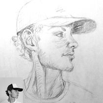 Meu projeto do curso: Caderno de retratos: explore o rosto humano. Un projet de Esquisse , Dessin, Dessin de portrait, Dessin artistique , et Carnet de croquis de Celia Bastos Tachau Monteiro - 29.03.2023