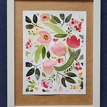 Mi proyecto del curso: Acuarela floral: conecta con la naturaleza. Un progetto di Illustrazione tradizionale, Pittura, Pittura ad acquerello e Illustrazione botanica di Katarzyna Śpiewak - 29.03.2023