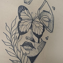 Meu projeto do curso: Tatuagem para principiantes. Tattoo Design project by Andrade Junior - 03.29.2023