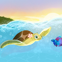 My project for course: Character Design: Illustrate an Expressive Creature. Traditional illustration, Character Design, Drawing, and Digital Illustration project by Mariana - 03.23.2023