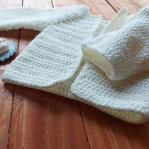 Top-down: mi proyecto ♥. Fashion Design, Fiber Arts, DIY, Crochet, and Textile Design project by Natali Urrutia - 03.30.2023