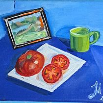 Mi proyecto del curso: Pintura al óleo desde cero. Artes plásticas, Pintura, e Pintura a óleo projeto de Jessica Jacqueline Patiño Carrillo - 30.03.2023