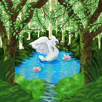 My project for course: Atmospheric Scenes in Procreate: Paint with Color and Light. Een project van Digitale illustratie, Traditionele illustratie, Kinderillustratie y Ontwerp van personages van Danielle Rademeyer - 21.03.2023