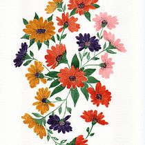 Mi proyecto del curso: Creación de paletas de color con acuarela. Un progetto di Illustrazione tradizionale, Belle arti, Pittura, Pittura ad acquerello e Teoria del colore di Patricia Fortunato - 30.03.2023