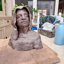 My project for course: Introduction to Clay Figurative Sculpture. Artes plásticas, e Escultura projeto de y_bellemans - 30.03.2023