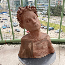 My final project: Introduction to Clay Figurative Sculpture. Artes plásticas, e Escultura projeto de Kateryna Kasperovych - 30.03.2023