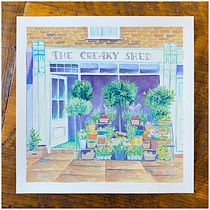 My project for course: Vibrant Urban Illustration with Gouache Paint. Painting, Sketching, Architectural Illustration, and Gouache Painting project by Erin Kramer - 03.28.2023