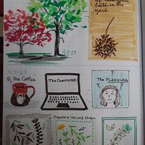 My project for course: Illustrated Life Journal: A Daily Mindful Practice. Fine Arts, Sketching, Creativit, Drawing, and Sketchbook project by Beth Muse - 04.03.2023