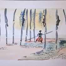 My project for course: Watercolor Illustration with Japanese Influence. Traditional illustration, Drawing, and Watercolor Painting project by rosie - 03.31.2023