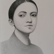 My project for course: Realistic Portrait with Graphite Pencil. Ilustração tradicional, Artes plásticas, Esboçado, Desenho a lápis, Desenho, Desenho de retrato, Desenho realista, Desenho artístico, e Desenho anatômico projeto de giuseppe_m - 31.03.2023