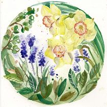 My project for course: Artistic Floral Watercolor: Connect with Nature. Un progetto di Illustrazione tradizionale, Pittura, Pittura ad acquerello e Illustrazione botanica di eva8030 - 31.03.2023