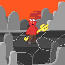 Lucifer. Character Design, Video Games, Pixel Art, and Game Design project by lucasrandle10 - 04.01.2023