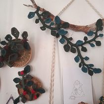 Mi proyecto del curso: Macramé en 3D: Repisa de hojas Ein Projekt aus dem Bereich H, werk, Innenarchitektur, Weben, Makramee und Textildesign von Paola Cambranis Gamboa - 01.04.2023