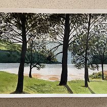 My project for course: Dreamy Watercolor Landscapes: Paint with Light. Un projet de Peinture , et Aquarelle de JUDY RUDDER - 02.04.2023