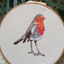 Mi proyecto del curso: Pintar con hilo: técnicas de ilustración textil. Ilustração tradicional, Bordado, e Design têxtil projeto de Hannia S - 02.04.2023