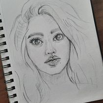 My project for course: Portrait Sketchbooking: Explore the Human Face Ein Projekt aus dem Bereich Skizzenentwurf, Zeichnung, Porträtzeichnung, Artistische Zeichnung und Sketchbook von fe_alvares - 02.04.2023