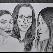 My project for course: Portrait Sketchbooking: Explore the Human Face Ein Projekt aus dem Bereich Skizzenentwurf, Zeichnung, Porträtzeichnung, Artistische Zeichnung und Sketchbook von Kristína Bujnovská - 02.04.2023