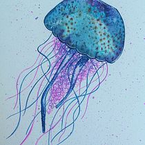 My project for course: Modern Watercolor Techniques. Un progetto di Illustrazione tradizionale, Belle arti, Pittura e Pittura ad acquerello di joelledeschambault - 02.04.2023