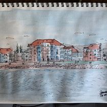 My project for course: Artistic Watercolor Sketching: Dare to Express Your Ideas. Ilustração tradicional, Esboçado, Criatividade, Desenho, Pintura em aquarela, e Sketchbook projeto de jones chan - 02.04.2023