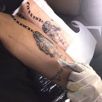 Mi proyecto del curso: Técnicas de tatuaje: sombreado con pepper shading. Ilustração tradicional, e Desenho de tatuagens projeto de tamaraliquin11 - 01.04.2023