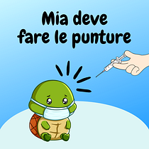 Il mio progetto del corso: Mia deve fare le punture. Projekt z dziedziny Pisanie, Stor, telling, Ilustracje dla dzieci, Kreat, wne zabaw, z dziećmi, Narracja, Beletr, st, ka, Kreat, wne pisanie i Literatura dziecięca użytkownika Fusca Micol - 11.04.2023