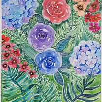 Mi proyecto del curso: Creación de paletas de color con acuarela. Un progetto di Illustrazione tradizionale, Belle arti, Pittura, Pittura ad acquerello e Teoria del colore di Rocio Hervas S. - 03.04.2023