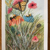 My project for course: Illustrating the Natural World with Watercolor and Charcoal. Traditional illustration, Painting, and Naturalistic Illustration project by Sharon Tayfield - 04.03.2023