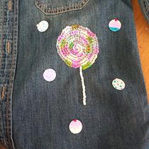Mi proyecto del curso: Bordado de moda: embellece tu ropa con mostacillas Bordado dulce. Ein Projekt aus dem Bereich Modedesign, Stickerei, DIY, Upc, cling und Textildesign von Paola Cambranis Gamboa - 03.04.2023