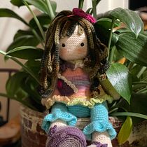 Mi proyecto del curso: Elaboración de muñecas amigurumi románticas Ein Projekt aus dem Bereich H, werk, Spielzeugdesign, Weben, Crochet, Amigurumi und Textildesign von Katerine Rodriguez - 16.03.2023