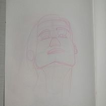 Meu projeto do curso: Desenho de retratos vibrantes com lápis de cor. Drawing, Portrait Drawing, Sketchbook, and Colored Pencil Drawing project by Yasmim Sampaio - 04.03.2023