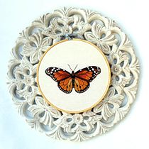 Mi proyecto del curso: Técnicas de bordado realista. Traditional illustration, Embroider, and Textile Design project by pamelarvj - 04.04.2023