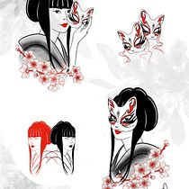 Meu projeto do curso: Desenho de tatuagem autoral com Procreate. Ilustração tradicional, Design gráfico, Desenho, Ilustração digital, Desenho de tatuagens, e Desenho digital projeto de Carolina OFIR - 28.03.2023
