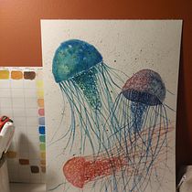 My project for course: Modern Watercolor Techniques. Un progetto di Illustrazione tradizionale, Belle arti, Pittura e Pittura ad acquerello di neslihancesur16 - 04.04.2023