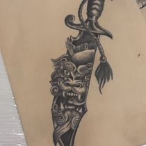 Mi proyecto del curso: Tatuaje para principiantes. Tattoo Design project by naturagreen_acv - 04.01.2023