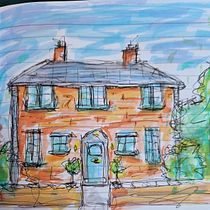 My project for course: Expressive Architectural Sketching with Colored Markers. Een project van  Schetsen,  Tekening,  Architecturale illustratie, Sketchbook y  Illustratie met inkt van Zac Sullivan - 04.04.2023