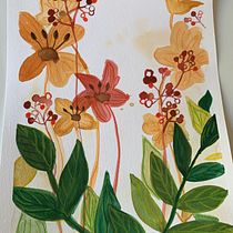 My project for course: Artistic Floral Watercolor: Connect with Nature. Un progetto di Pittura e Pittura ad acquerello di cocris_1 - 04.04.2023
