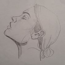Mi proyecto del curso: Sketchbook de retrato: explora el rostro humano Ein Projekt aus dem Bereich Skizzenentwurf, Zeichnung, Porträtzeichnung, Artistische Zeichnung und Sketchbook von lenudiaz - 04.04.2023