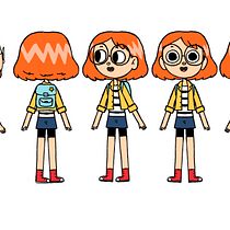 Mi proyecto del curso: Diseño de personajes para animación con Photoshop. Animation, Character Design, and Character Animation project by abi.quevedoh - 04.05.2023
