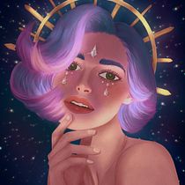 My project for course: Lighting and Color for Digital Portraits in Photoshop Ein Projekt aus dem Bereich Traditionelle Illustration, Digitale Illustration und Digitale Malerei von Andrea Rebelo - 01.04.2023